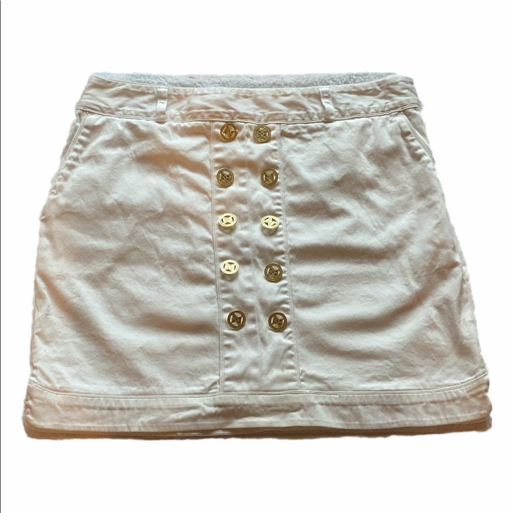 White skirt